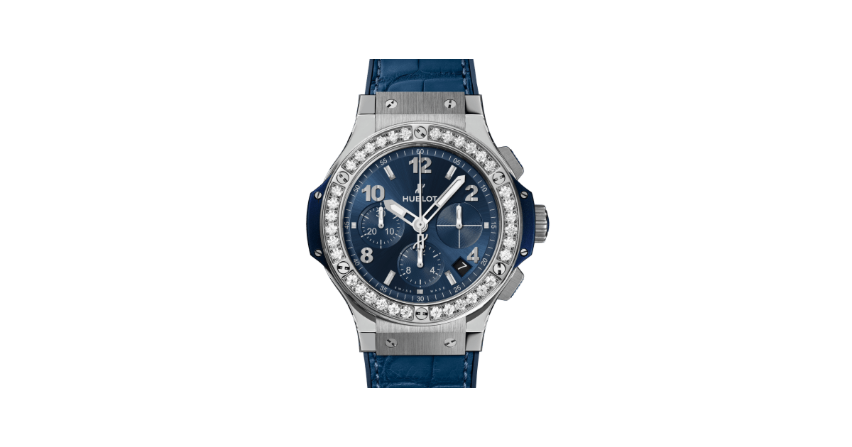 Hublot Big Bang Steel Blue Diamonds 41mm 341.SX.7170.LR.1204