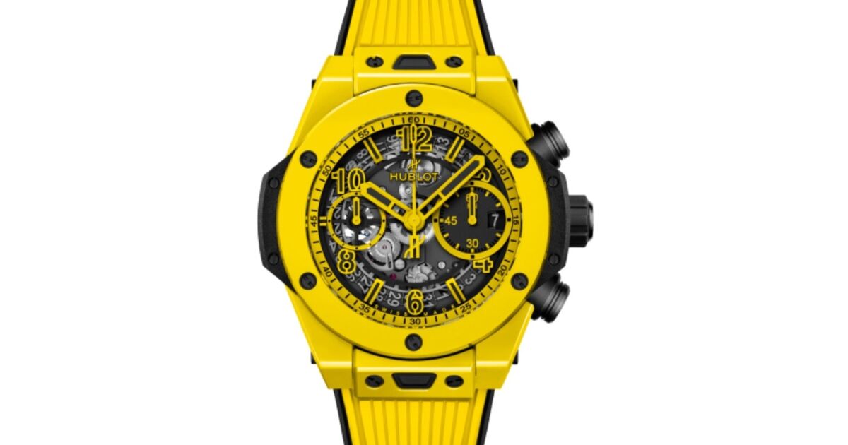 Hublot Big Bang Unico Yellow Magic Ceramic 42mm Black Dial 441.CY.471Y.RX Jaztime