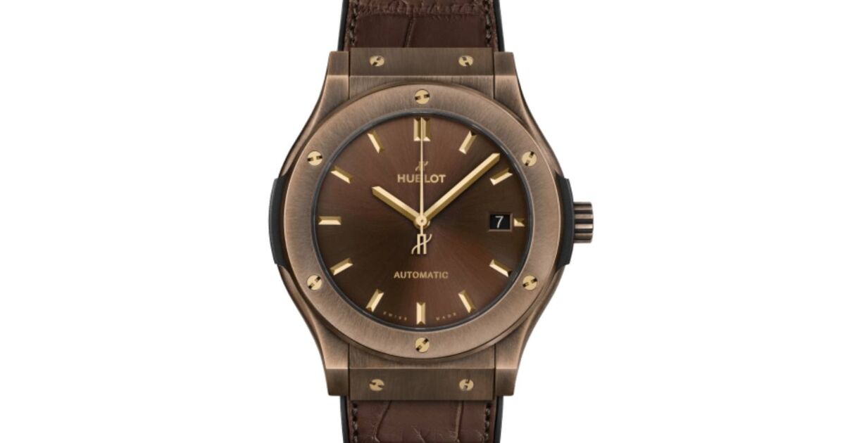 Hublot Classic Fusion 3-Hands Bronze Brown Limited Edition 45mm Brown Dial  511.BZ.3480.LR.ECU21 | Jaztime.com