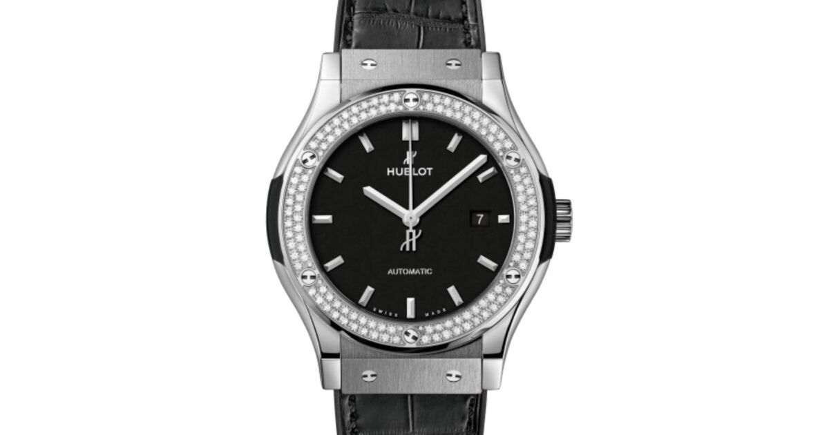 Hublot classic fusion diamond 42mm sale