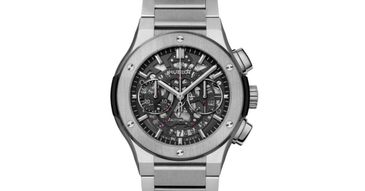 Hublot aerofusion titanium price online