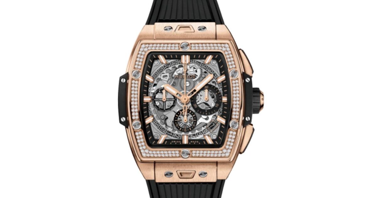 即納！最大半額！ Hublot Gold King Chronograph Bang Big of Spirit Shaped ラウンド用品・アクセサリー
