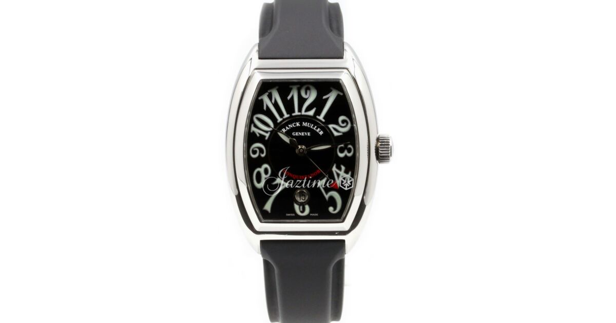 FRANCK MULLER 磨き済 コンキスタドール 自動巻 8001 L SC Franck Muller Conquistador 8001 SC Men's 40mm Black