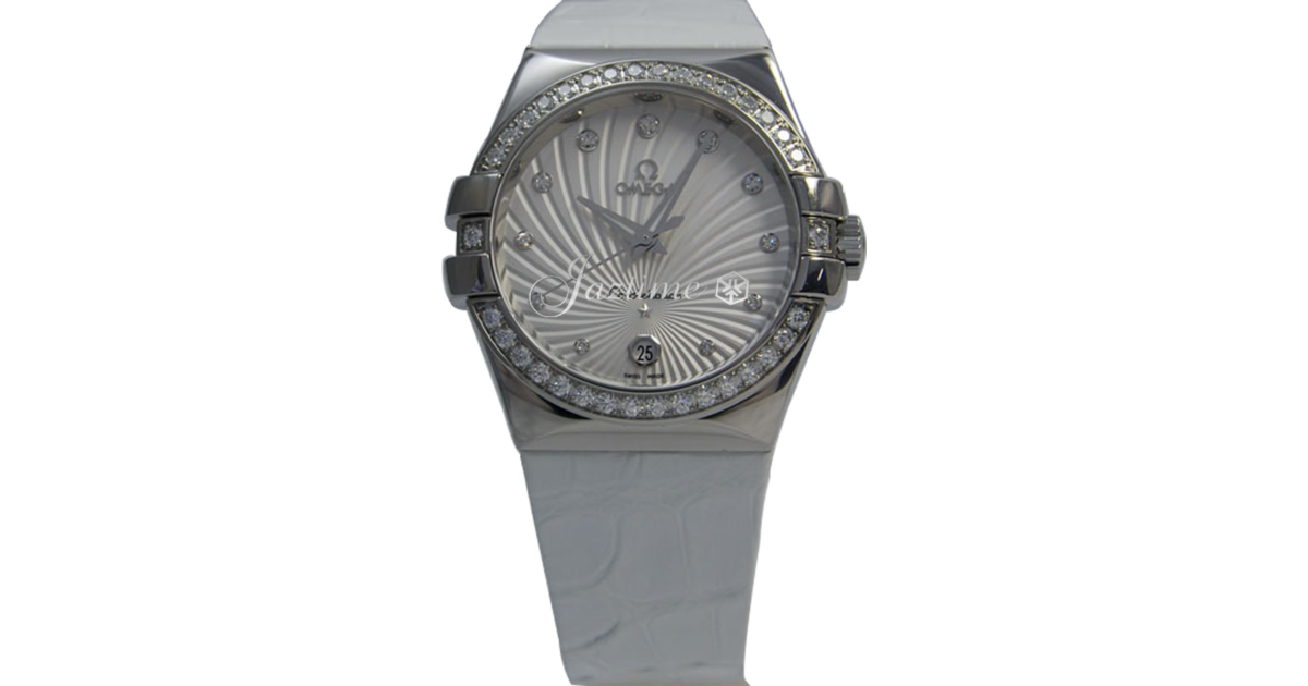 OMEGA 123.18.35.60.52.001 CONSTELLATION QUARTZ 35mm STEEL