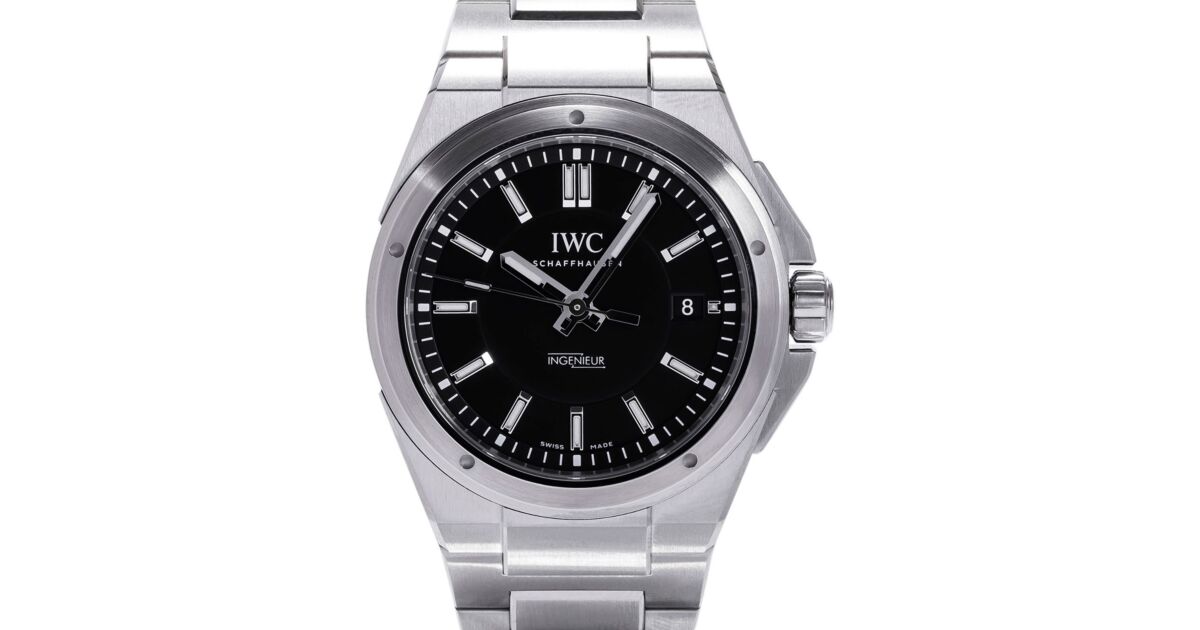 IWC Schaffhausen IW323902 Ingenieur Automatic Black Index