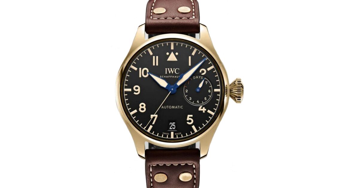 Iwc big pilot heritage bronze outlet
