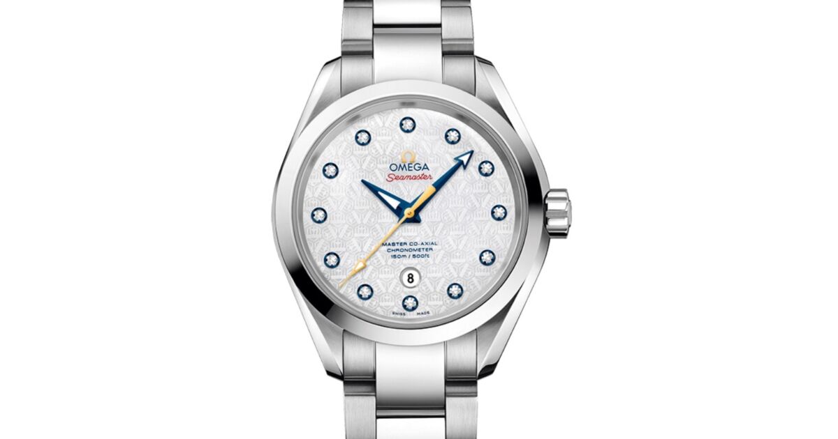 Omega Seamaster Aqua Terra 150M Master Co Axial Chronometer Ryder Cup 34mm Stainless Steel White Dial Diamond Set Index Steel Bracelet 231.10.34.20.55.003 BRAND NEW