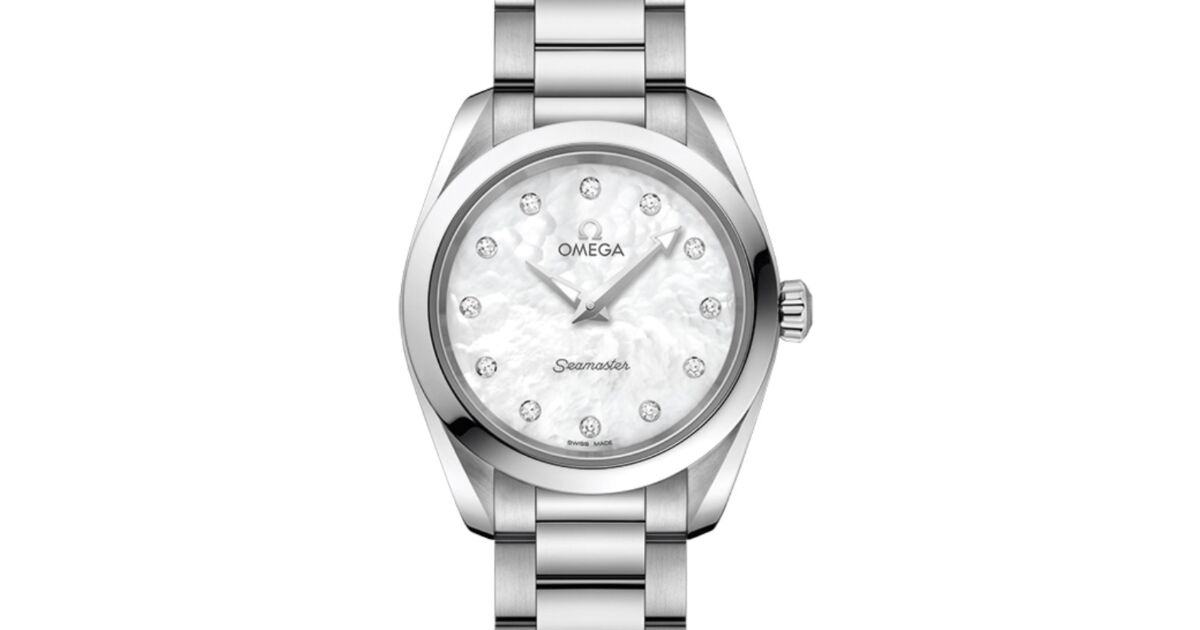 Omega seamaster mother of pearl cheap
