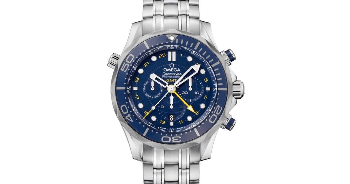 Omega seamaster co axial gmt shop