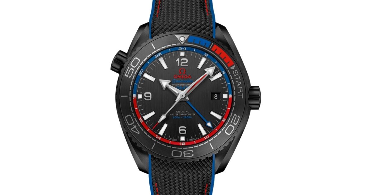 Omega Seamaster Planet Ocean 600M GMT ETNZ Deep Black 45.5mm Ceramic 215.92.46.22.01.004