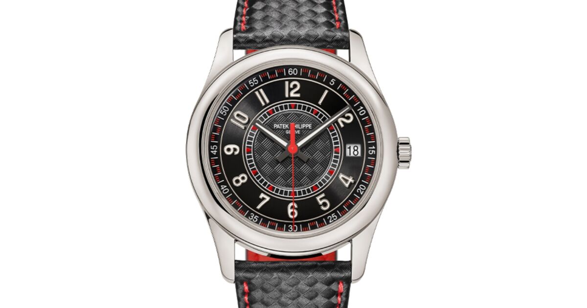 Patek Philippe Calatrava Date Sweep Seconds White Gold 40mm