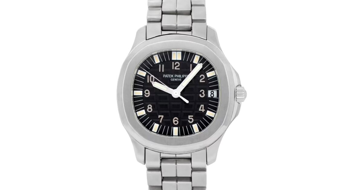 Patek Philippe Aquanaut Steel 38mm Black Dial 5065 1A 001