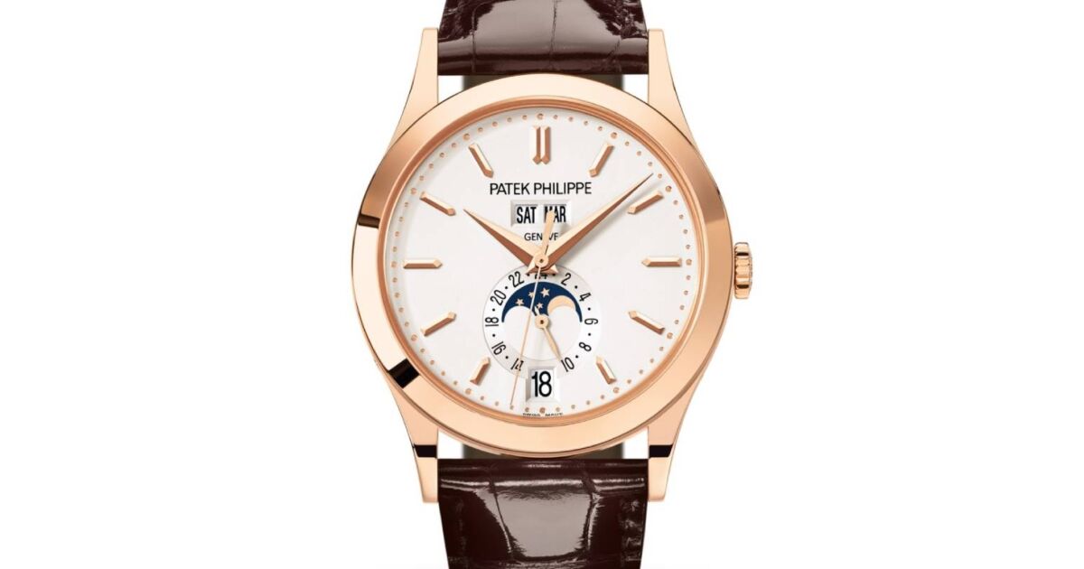 Patek philippe annual calendar moonphase deals