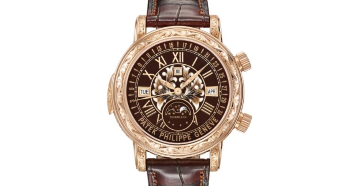 Patek philippe tourbillon rose gold online
