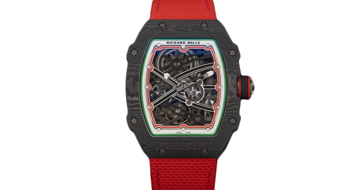 非売品 RICHARD MILLE ベネチアングラス 芸術品 RICHARD MILLE | RM67-02 Purple Carbon TPT - Aristo Watch