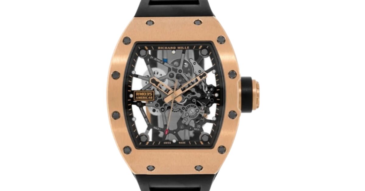 Richard mille rm 035 gold toro on sale