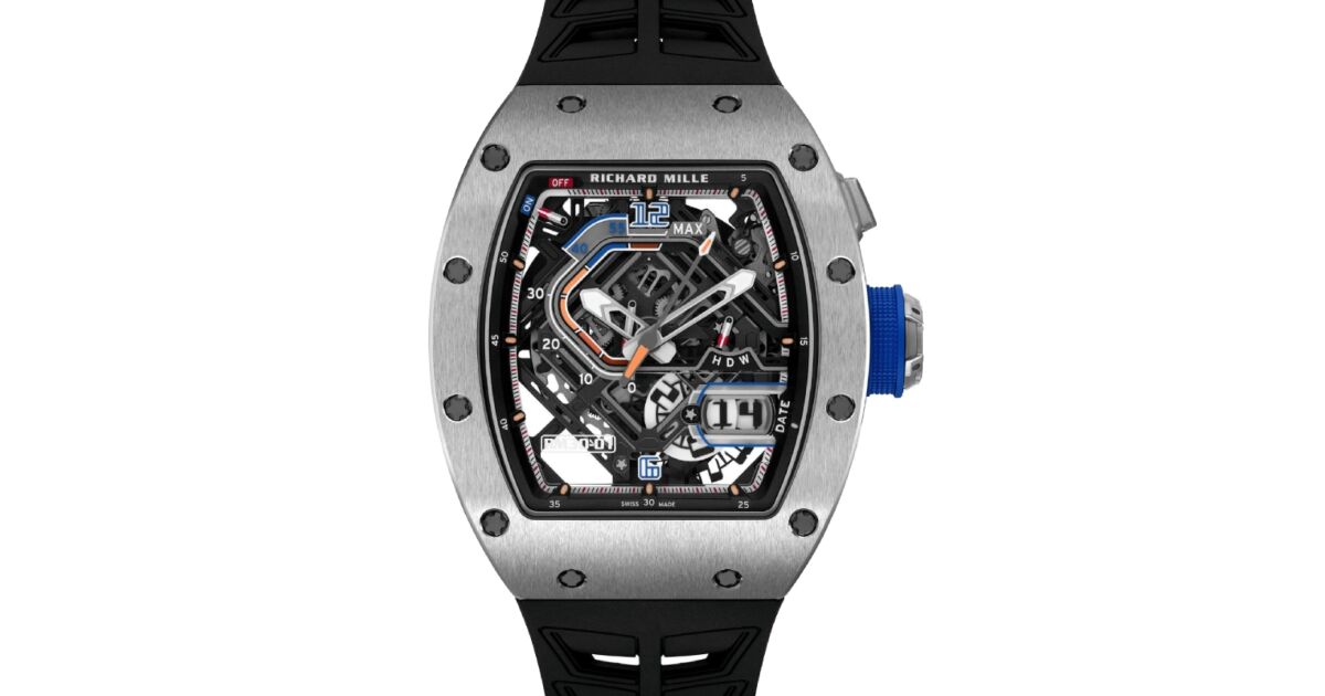 Richard Mille Automatic with Declutchable Rotor Titanium RM 30 01 BRAND NEW