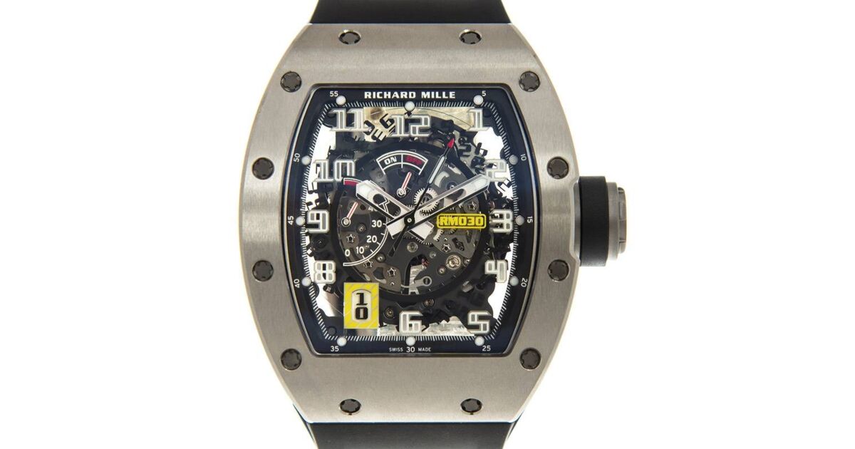 Richard Mille Man Series Declutchable Rotor Titanium RM 030