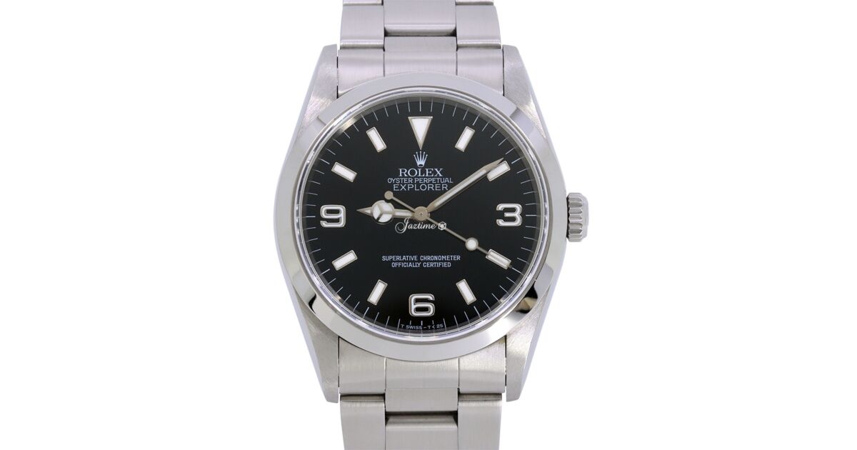 Rolex Explorer I 14270 Men's 36mm Stainless Steel Oyster