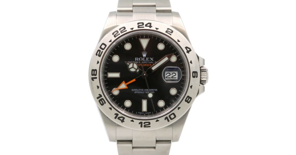 Rolex Explorer II 216570 42 MM White Dial New
