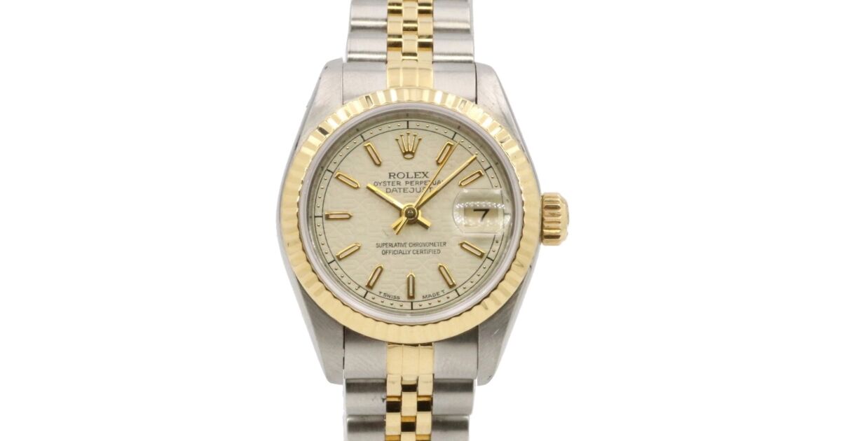 ROLEX ロレックス ゴールド 69173 79173 金属ベルト ジュビリー 楽天市場】ロレックス ROLEX レディース 69173 / 79173