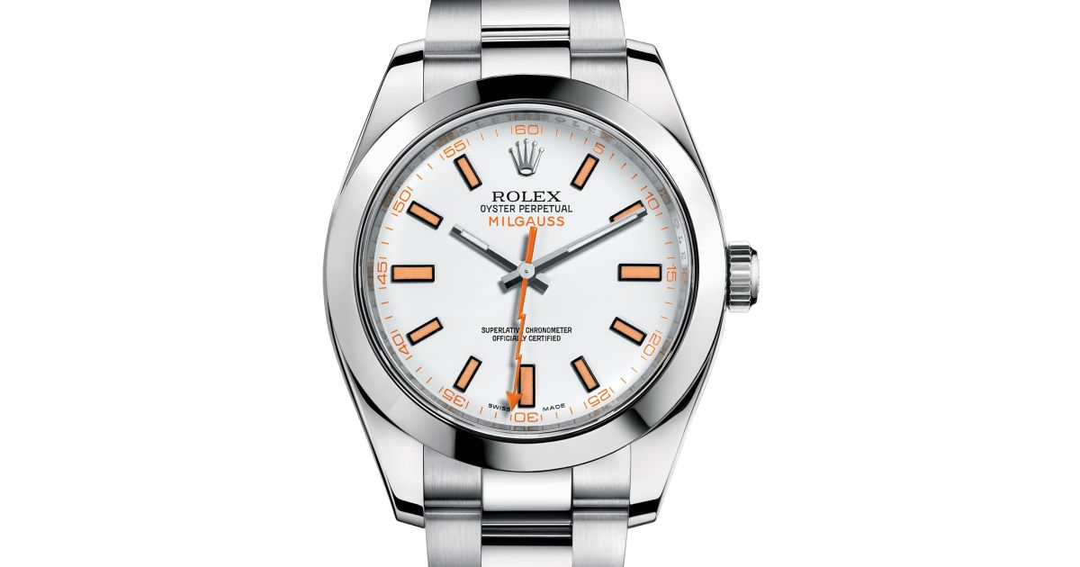 Rolex milgauss white 2025