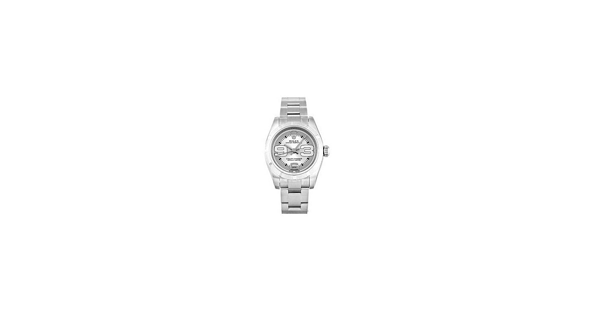 Rolex Oyster Perpetual 176210 Ladies Small 26mm Silver