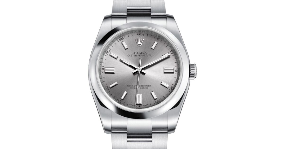 Rolex Oyster Perpetual 36 Stainless Steel Silver Index Dial