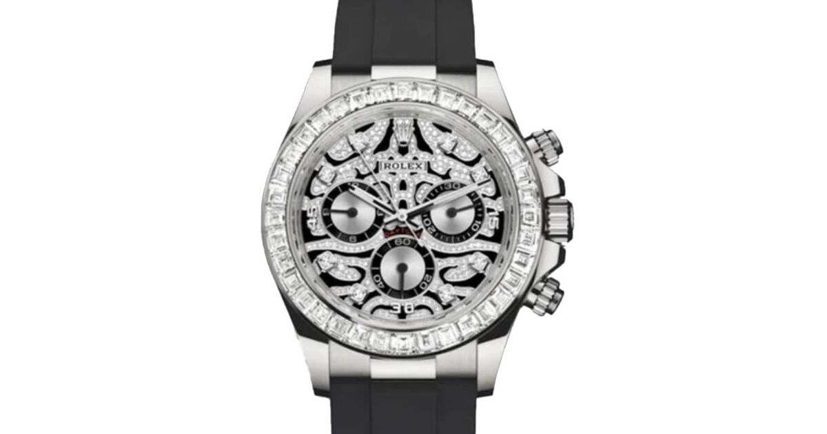 ZX-7 Titanium damascus Chronograph – Zelos Watches - 時計