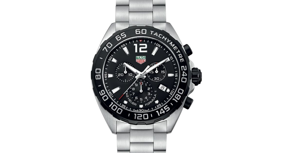 TAG Heuer Formula 1 Chronograph Stainless Steel Black Dial CAZ1010.BA0842 BRAND NEW