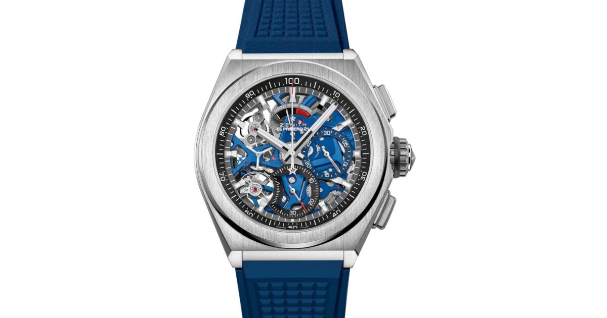 Zenith Defy El Primero 21 Titanium Silver Dial & Rubber