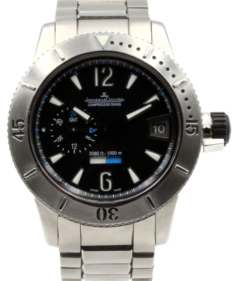 Jaeger-LeCoultre Master Compressor Diving 160.T.05 Black Titanium GMT
