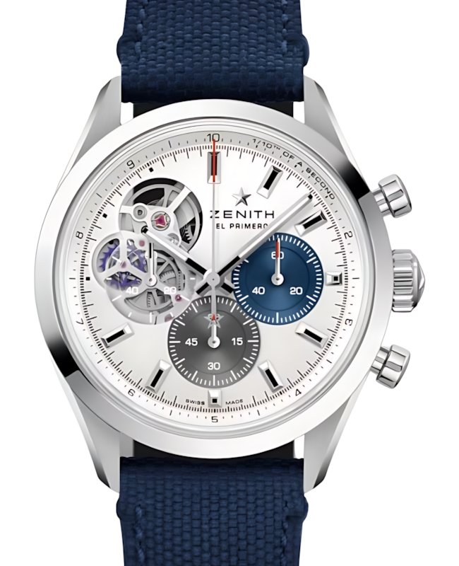 Zenith Chronomaster Open Steel 39.5mm Silver Dial 03.3300.3604/69.C823 - BRAND NEW