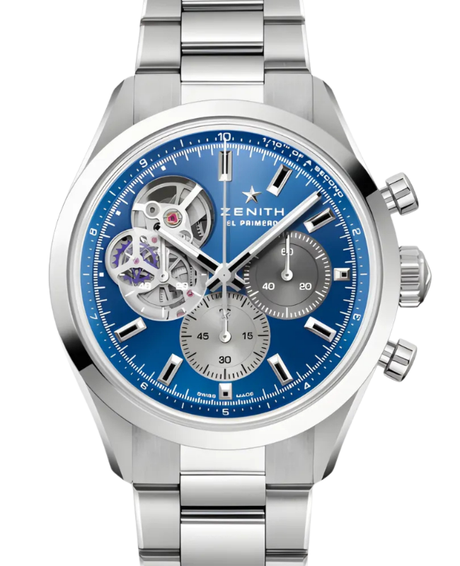 Zenith Chronomaster Open "Boutique Edition" Steel 39.5mm Blue Dial 03.3300.3604/51.M3300 - BRAND NEW