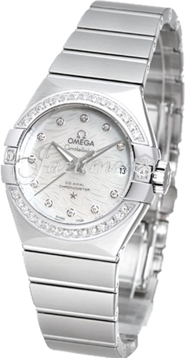 OMEGA 123.15.27.20.55.003 CONSTELLATION CO-AXIAL 27mm STEEL - BRAND NEW