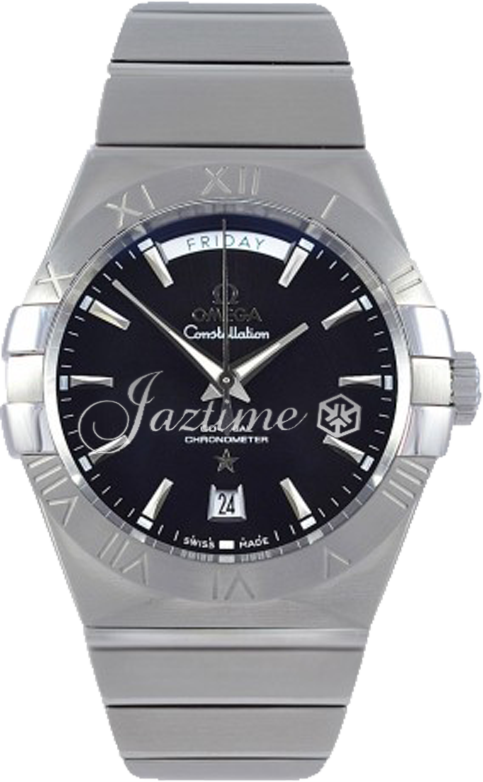 OMEGA 123.10.38.22.01.001 CONSTELLATION CO-AXIAL DAY-DATE 38mm STEEL BRAND NEW