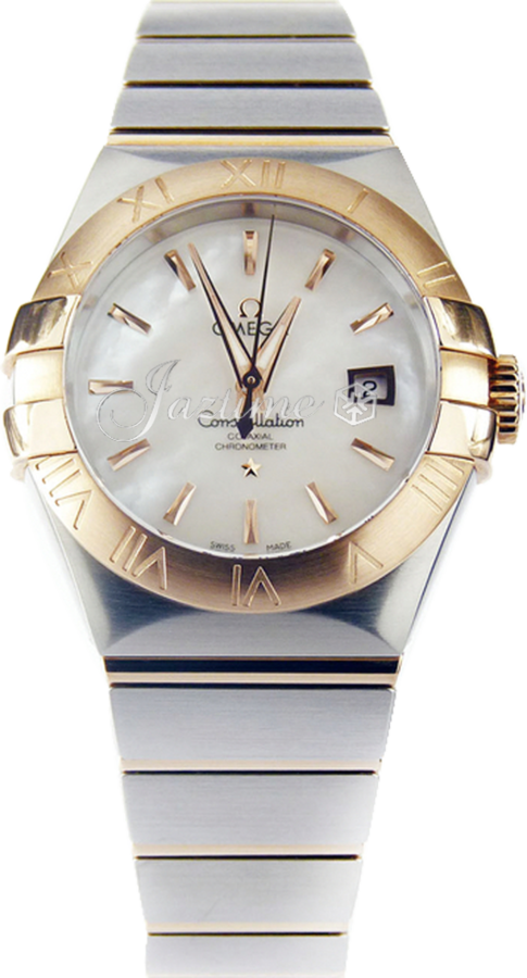 OMEGA 123.20.31.20.05.001 CONSTELLATION CO AXIAL 31mm STEEL AND RED GOLD BRAND NEW