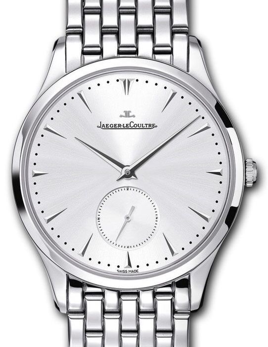 Jaeger-LeCoultre Calibre 896 Master Ultra Thin Small Second 1358120 Silver Index Stainless Steel 40mm Automatic BRAND NEW