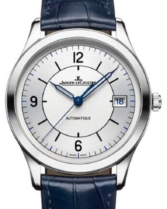 Jaeger-LeCoultre Calibre 751G Master Chronograph 1538530 Silver Arabic / Index Stainless Steel Leather 40mm Automatic BRAND NEW