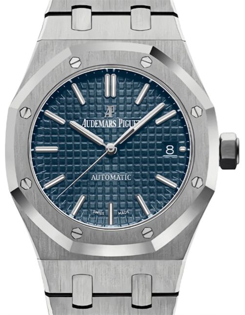 Audemars Piguet Royal Oak Stainless Steel 37mm Blue Dial 15450ST.OO.1256ST.03