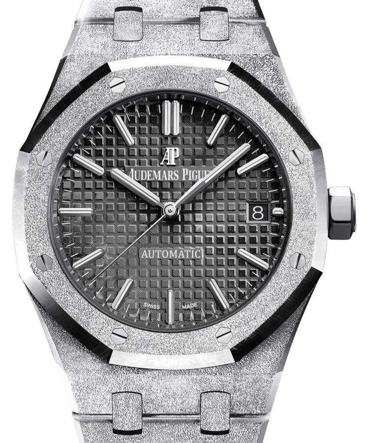 Audemars Piguet Royal Oak Frosted Gold 37mm Black Dial 15454BC.GG.1259BC.03