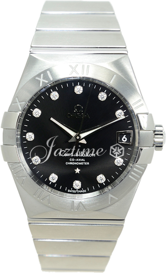 OMEGA 123.10.38.21.51.001 CONSTELLATION CO-AXIAL 38mm STEEL - BRAND NEW