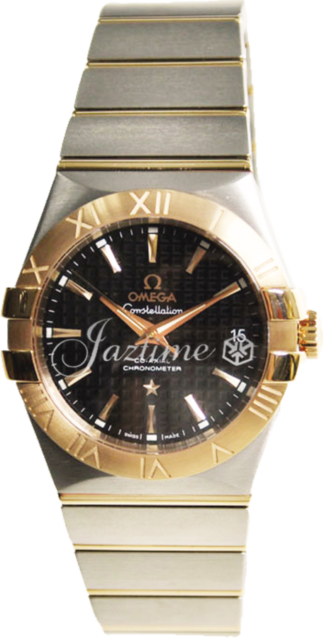 OMEGA 123.20.35.20.01.001 CONSTELLATION CO-AXIAL 35mm STEEL AND RED GOLD - BRAND NEW