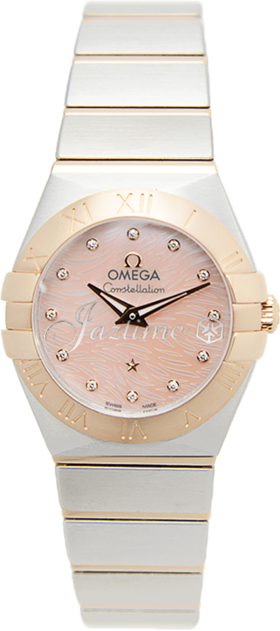 Omega 123.20.24.60.57.003 Constellation Quartz 24mm Steel And Red Gold BRAND NEW