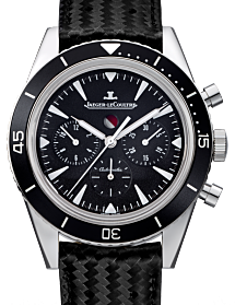 Jaeger-LeCoultre Calibre 758 Deep Sea Chronograph 2068570 Black Index Stainless Steel Leather 42mm Automatic BRAND NEW