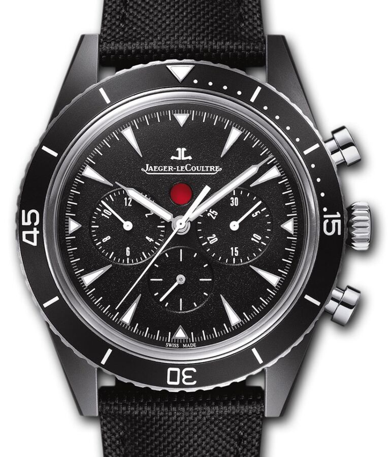 Jaeger-LeCoultre Calibre 758 Deep Sea Chronograph?208A570 Black Index Ceramic High-Tech 44mm Automatic - BRAND NEW