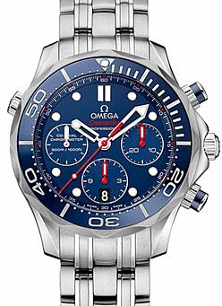 Omega Seamaster Diver 300M 44mm Stainless Steel Blue Dial Bracelet 212.30.44.50.03.001
