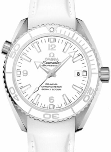Omega Seamaster Planet Ocean 600M 42mm Steel White Dial Rubber Strap 232.32.42.21.04.001