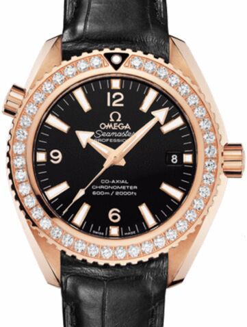 Omega Seamaster Planet Ocean 600M 42mm Red Gold/Diamond Black Dial 232.58.42.21.01.001