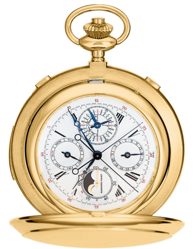 Audemars Piguet 25712BA.OO.0000XX.01 Classique Pocket-Watch 59mm White Enamel Roman Yellow Gold BRAND NEW